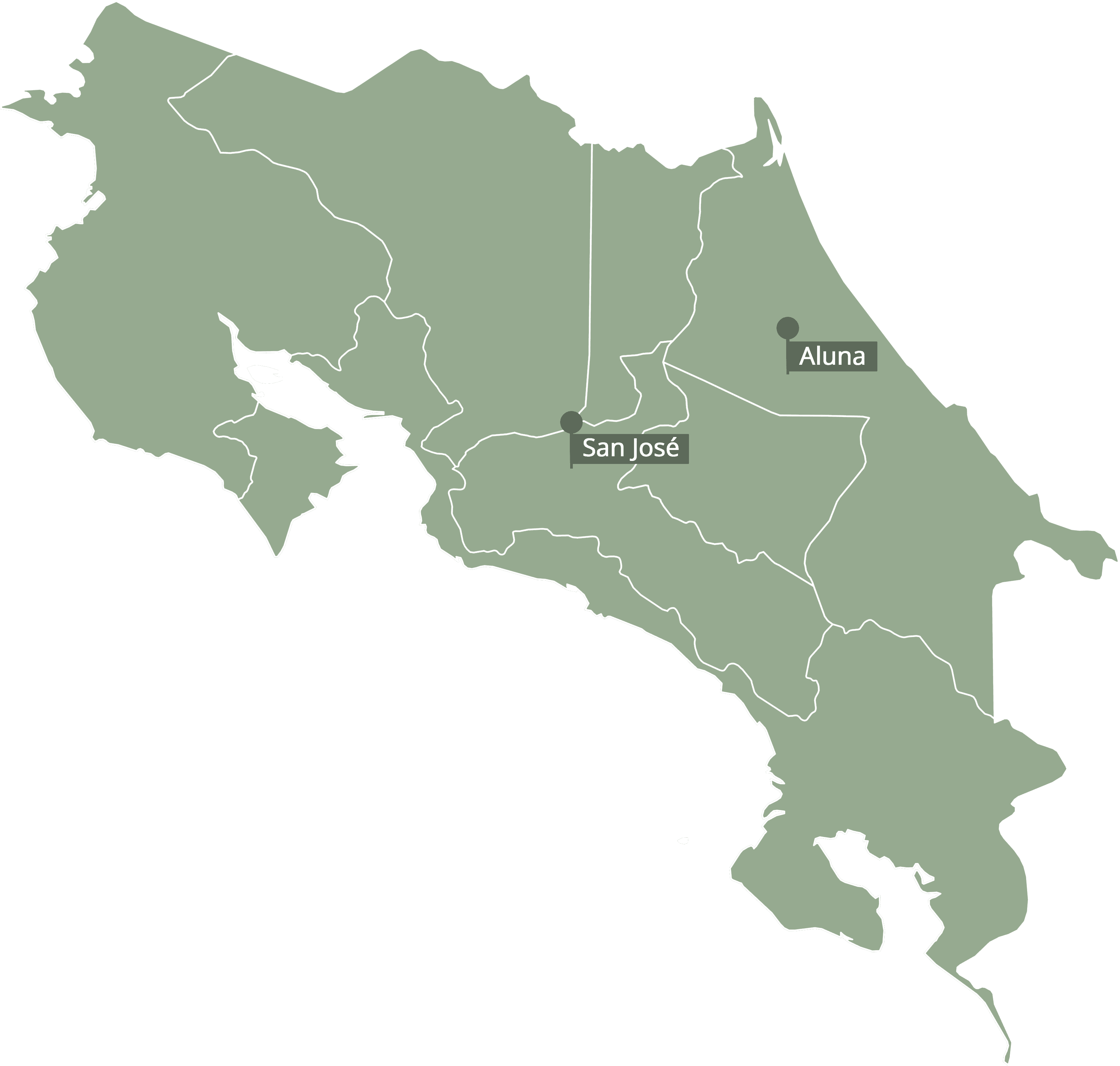 Aluna land map